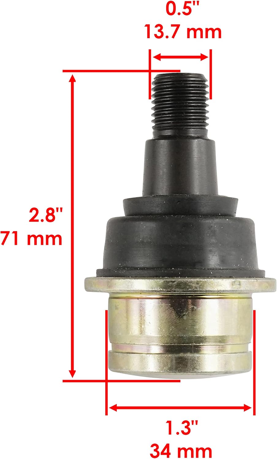 2 Front Knuckle Lower Upper Ball Joint Pack of 2 P2024