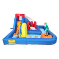 Inflatable Bounce House Castle with 2 Water Slide Pool F95217