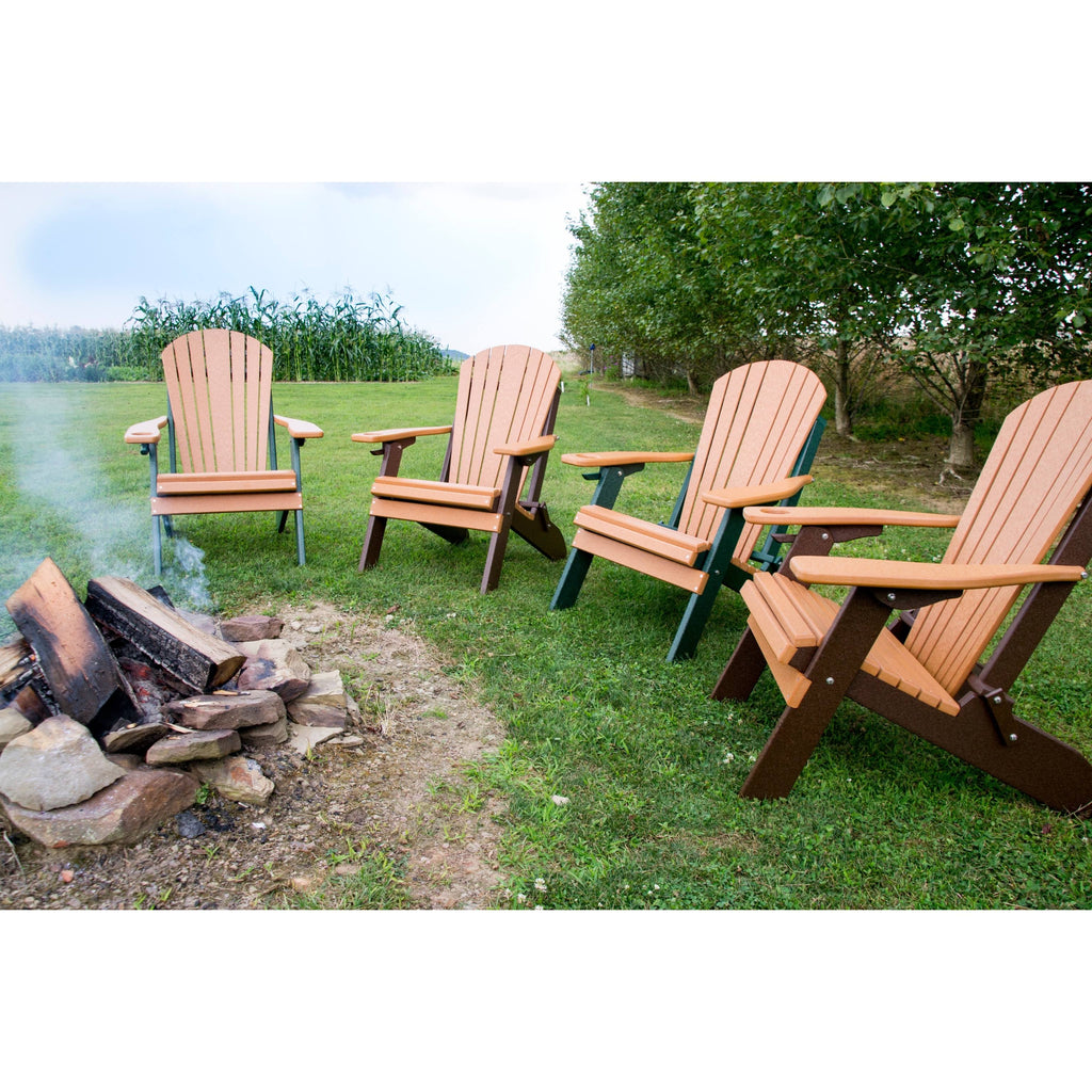 Folding Adirondack Chair Dove Gray J5012