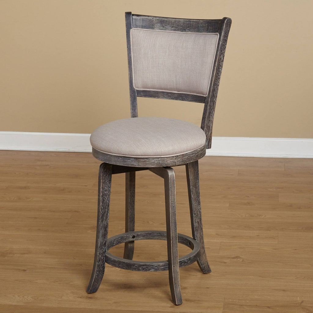 Grey Swivel Stool U596034