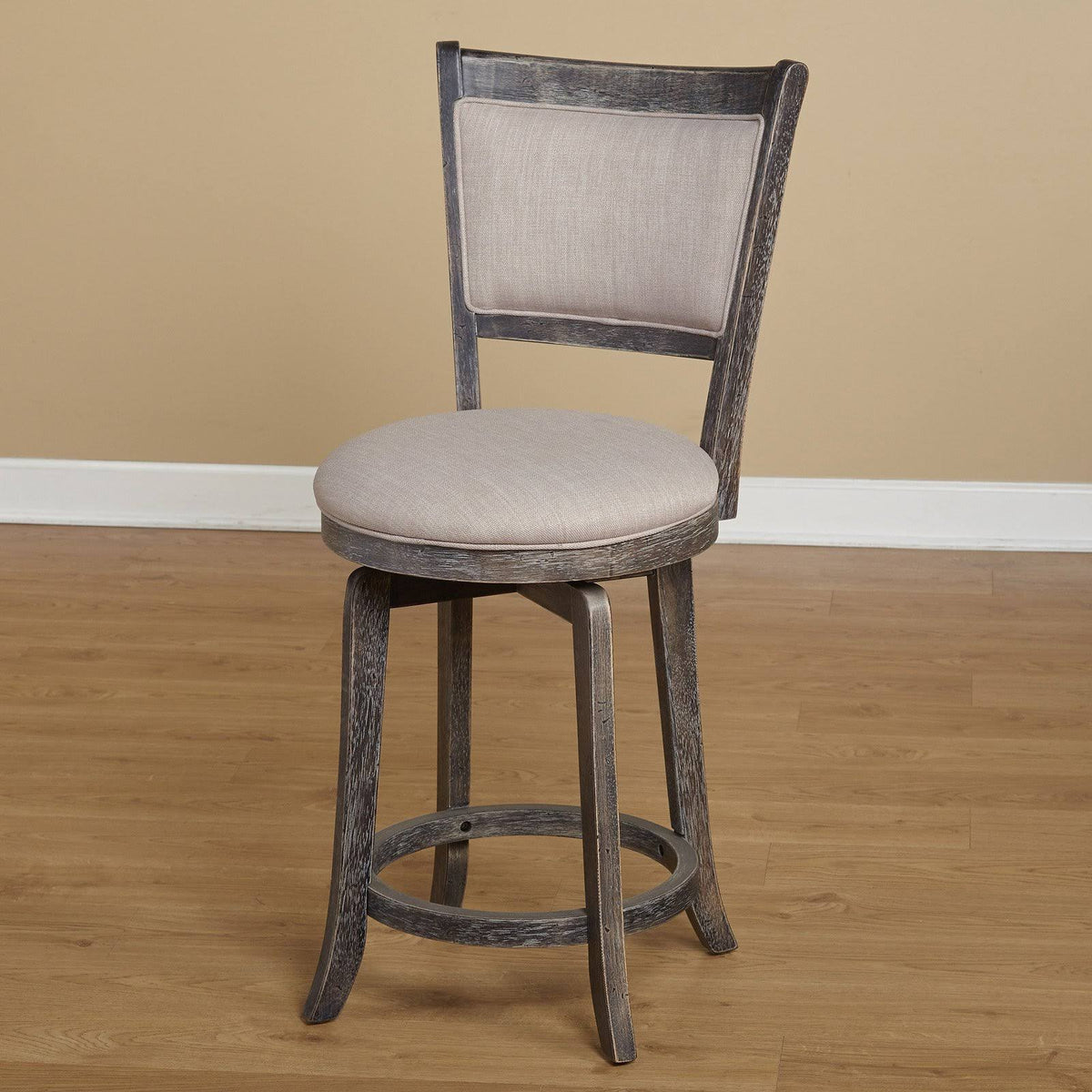 Grey Swivel Stool U596034