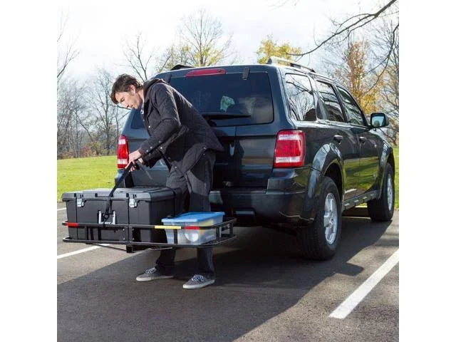 48x22 Steel Folding Hitch Cargo Carrier F7497