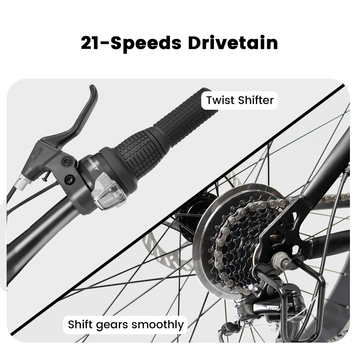 26 Inch Fat Tires Mountain Bike J579328