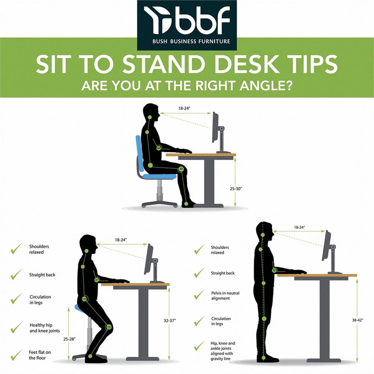 48" Engineered Wood Adjustable Standing Desk B501300