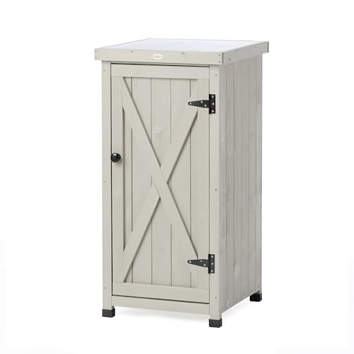 Outdoor Storage Cabinet with Shelves P89858