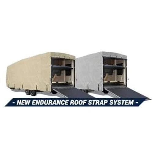 Gray Toy Hauler Trailer Cover X5447