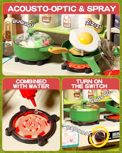 Kids Kitchen Playset with Lights & Sounds G6007