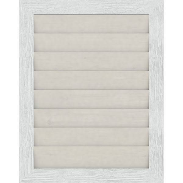 Primed Non-Functional Vertical Gable Vent E88852