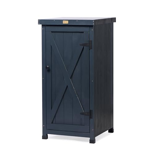 Outdoor Storage Cabinet with Shelves P89858