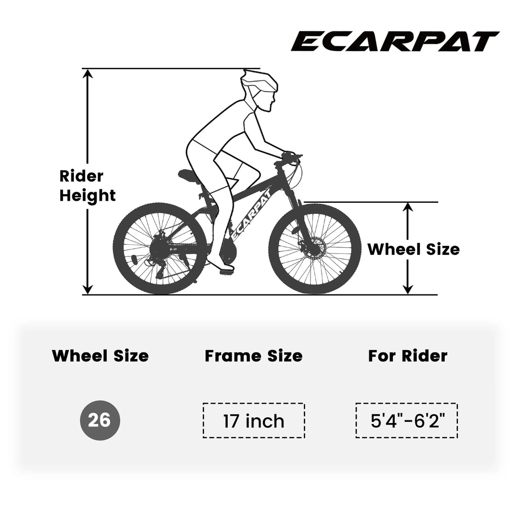 26 Inch Fat Tires Mountain Bike J579328