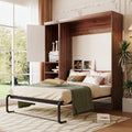 Twin Size Murphy Bed with Cabinet L355022