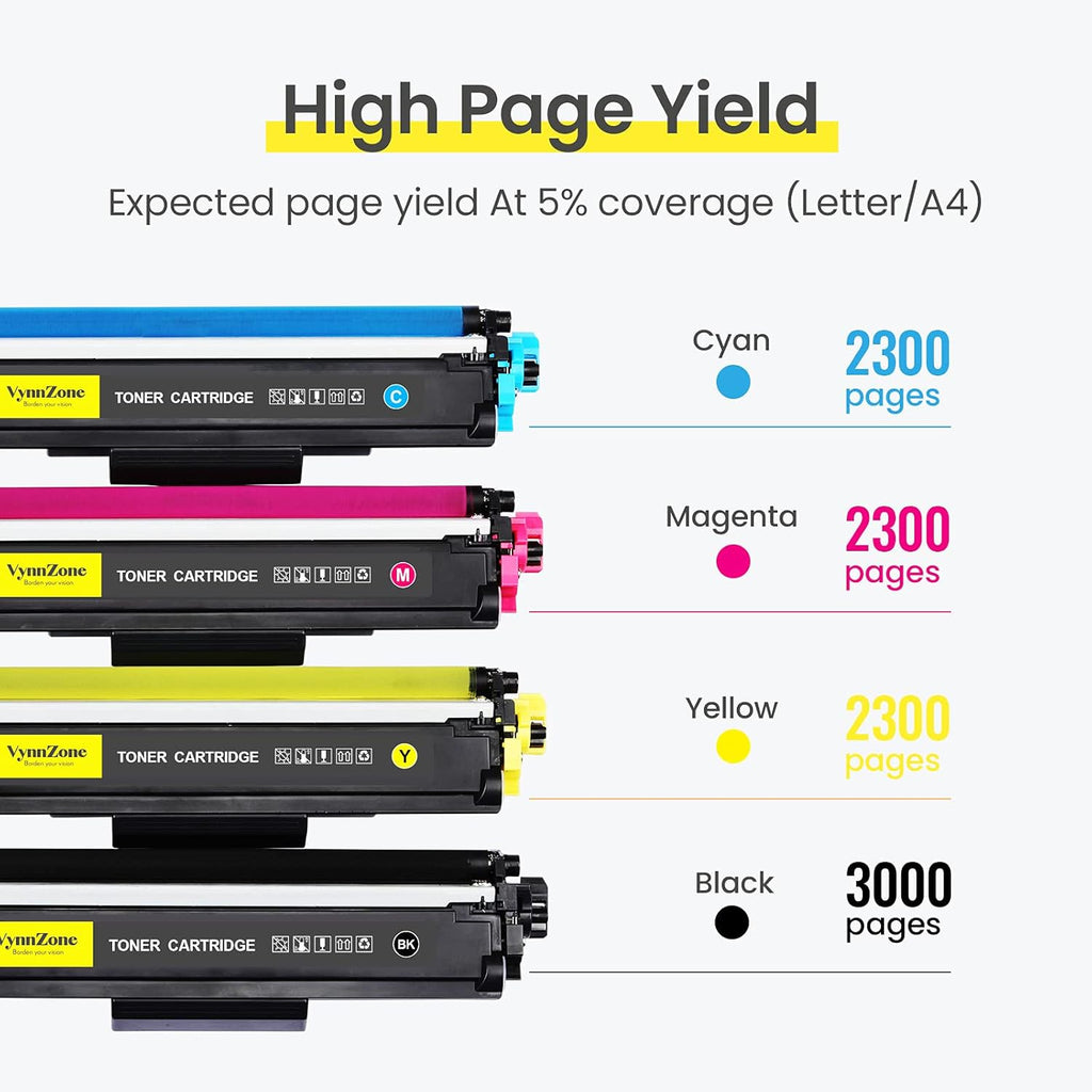 Toner Cartridge 4 Pack Black Cyan Magenta Yellow T155689