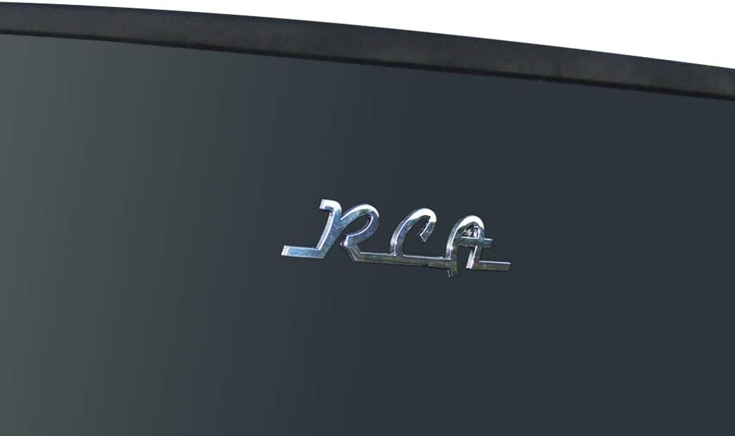 Retro 2 Door Refrigerator with Freezer, 10 cu ft, Black U8558