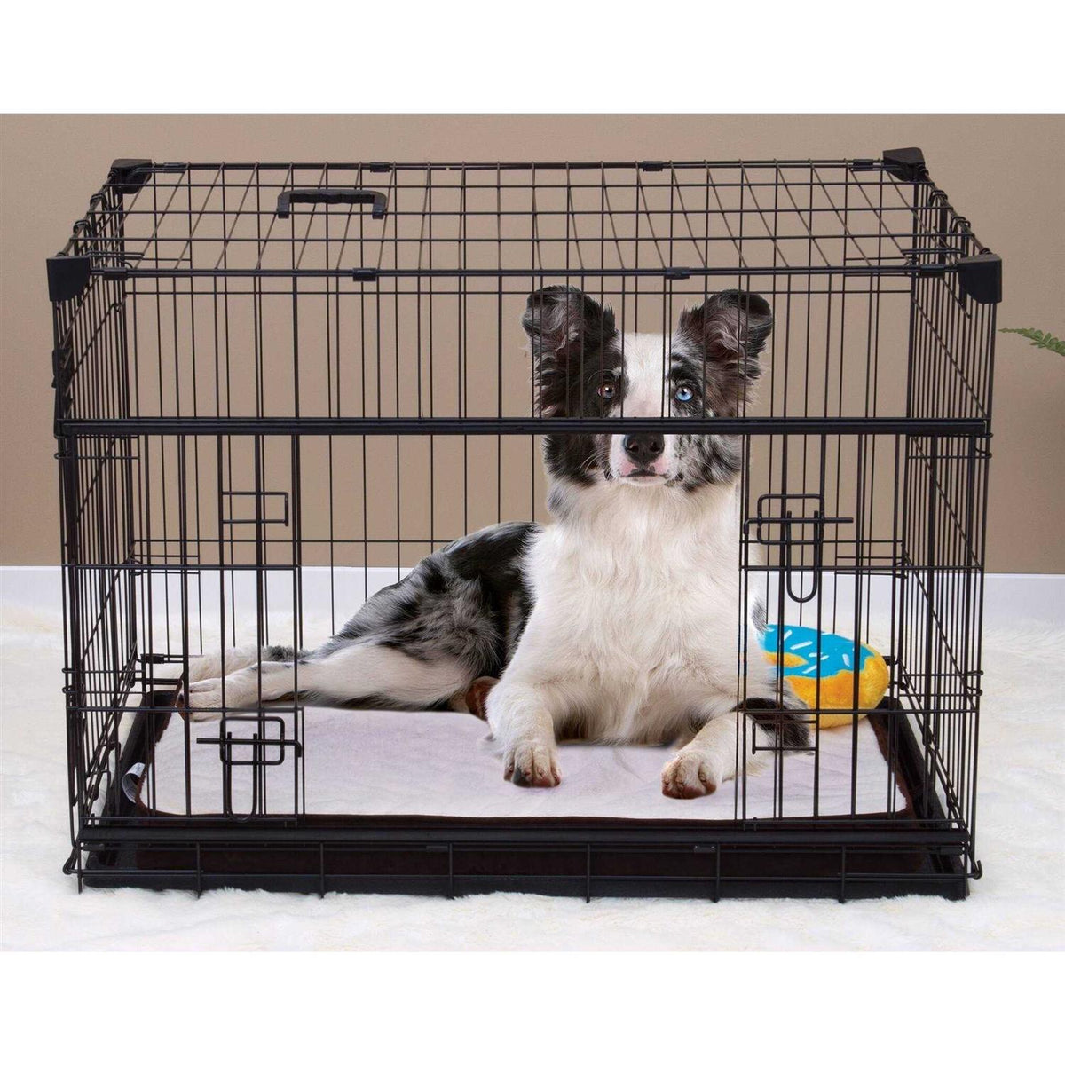 Sliding Double Door Dog Crate F89097