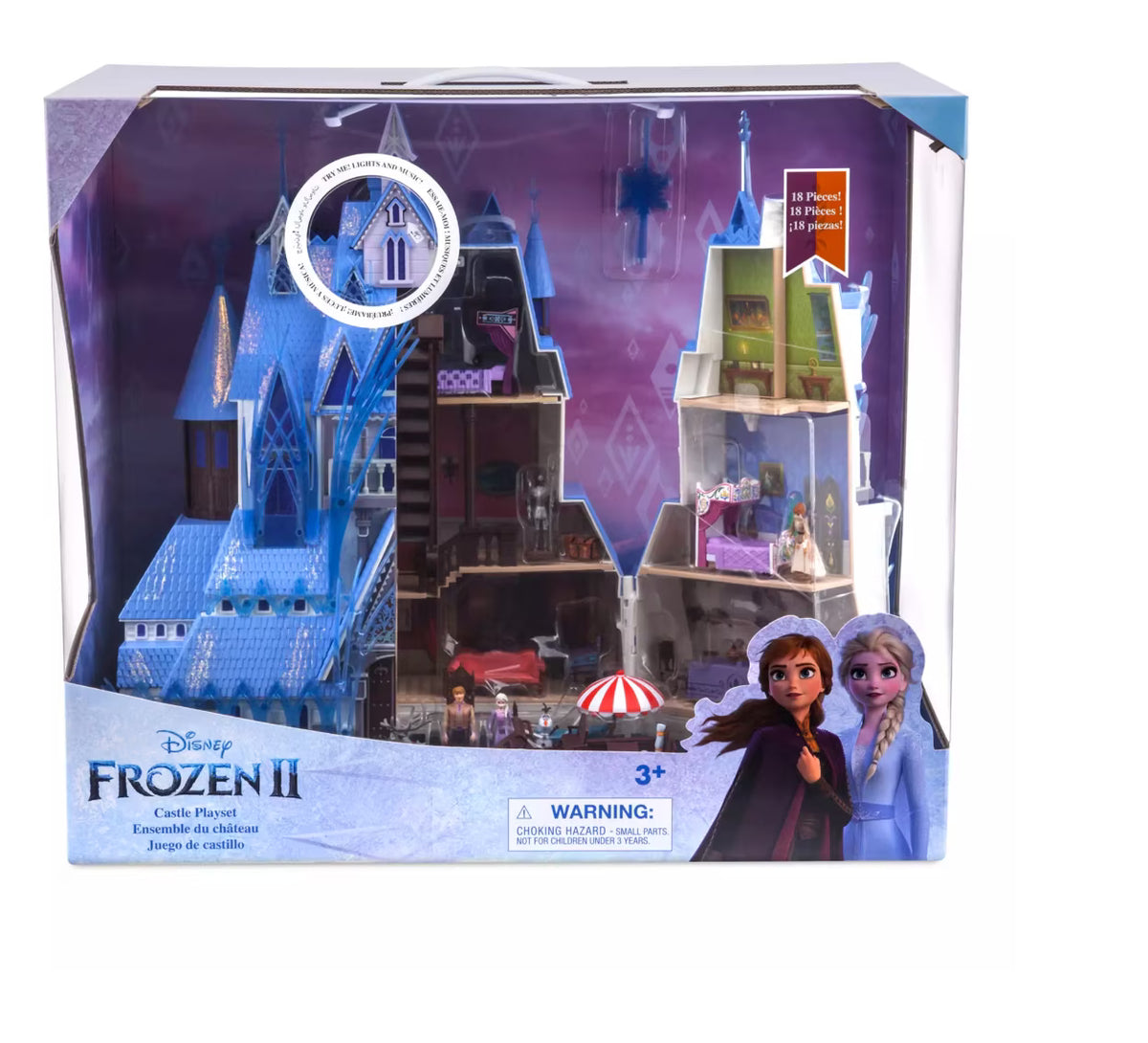 Colorful Light Show and Sounds Castle Playset Toy V15583