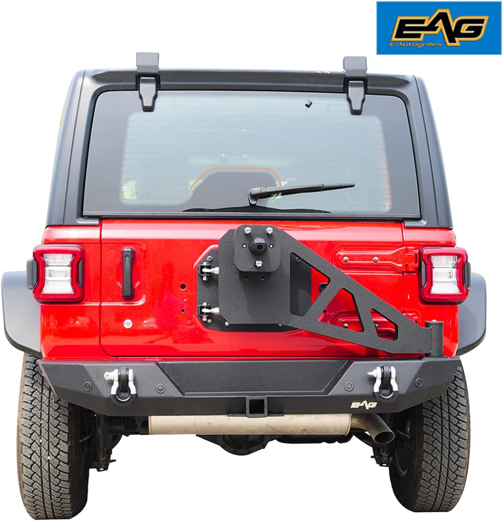 Rock Crawler Front Bumper with Tire Carrier Combo for Wrangler JL B961826