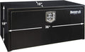 Black Steel Underbody Truck Box with T-Handle Latch, 18 x 18 x 36 Inch Y918025