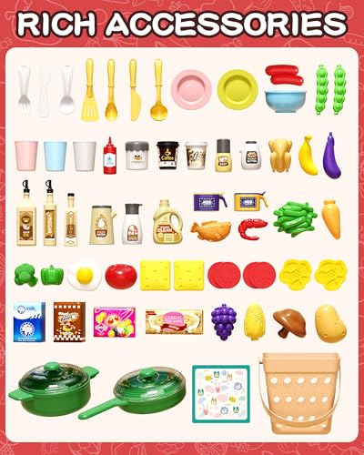 Kids Kitchen Playset with Lights & Sounds G6007