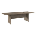 96"W Boat Shaped Engineered Wood Conference Table J7792