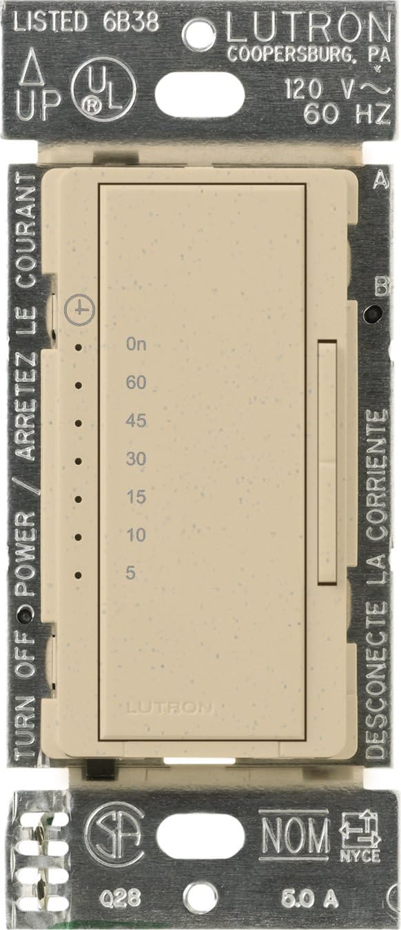White Countdown Timer Switch for Halogen and Incandescent Bulbs Q71921