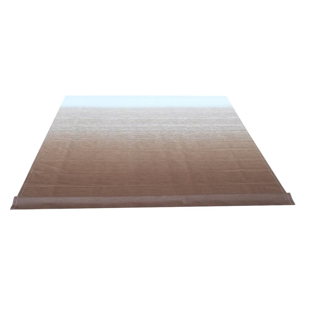 Brown 10x8 ft Vinyl Fabric RV Awning Replacement U428828