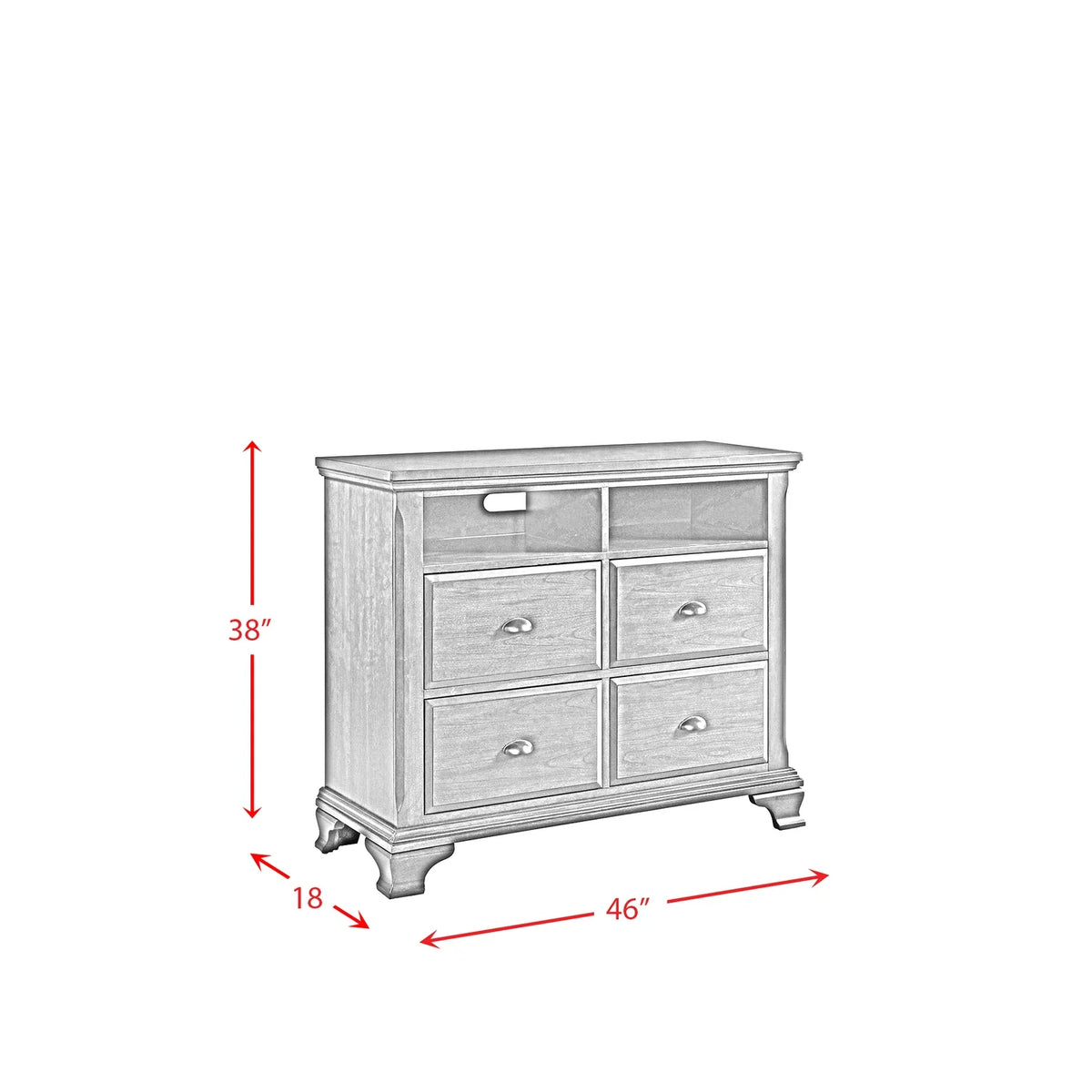 Cherry TV Chest B641838