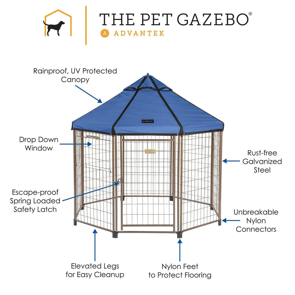 Pet Gazebo Dog Kennel X133
