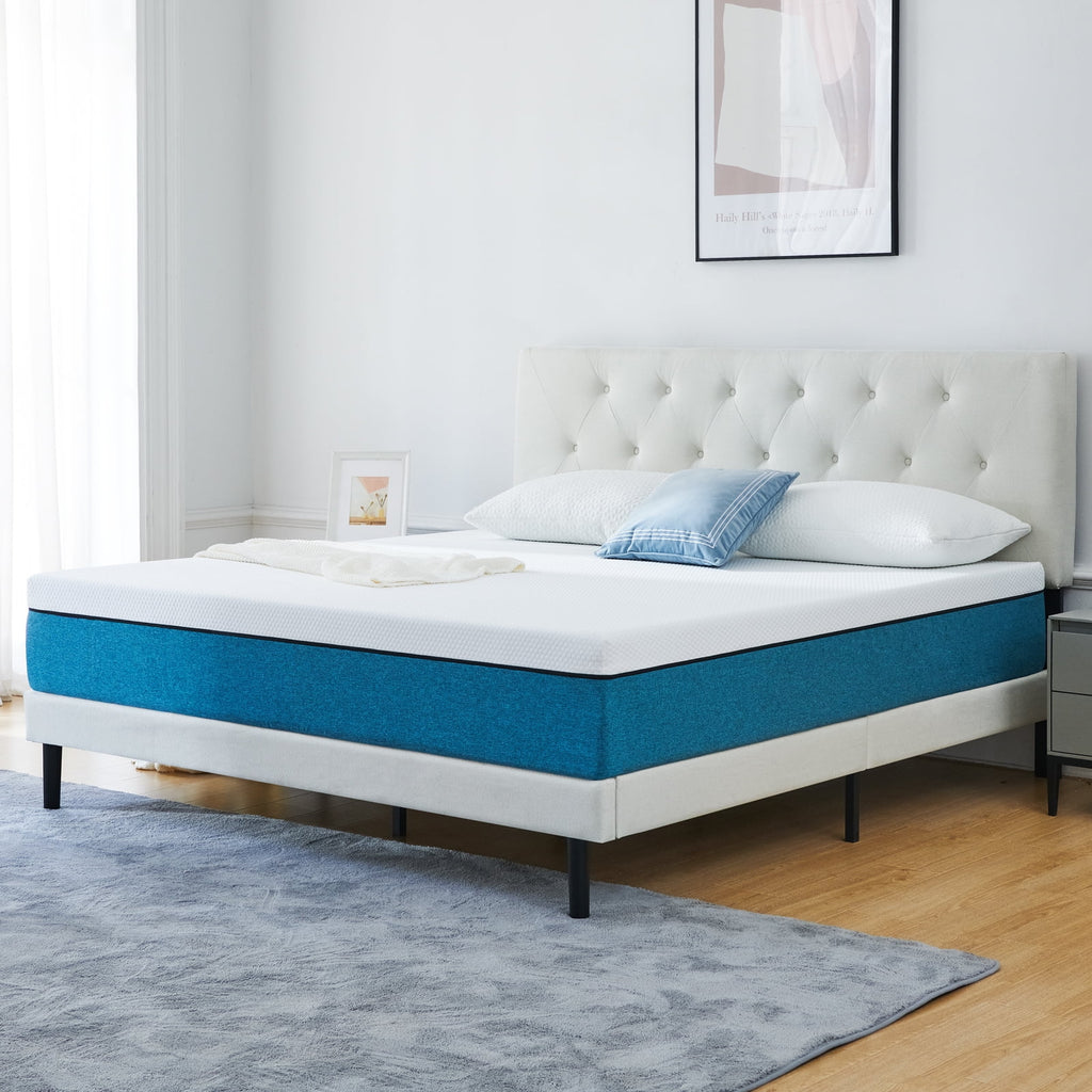 Queen 10 Medium Gel Memory Foam Mattress G54951