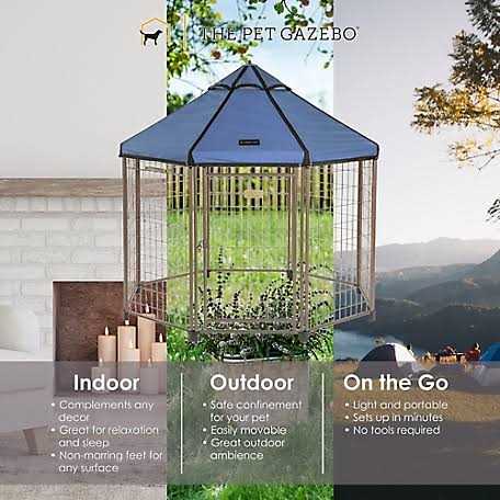 Pet Gazebo Dog Kennel X133