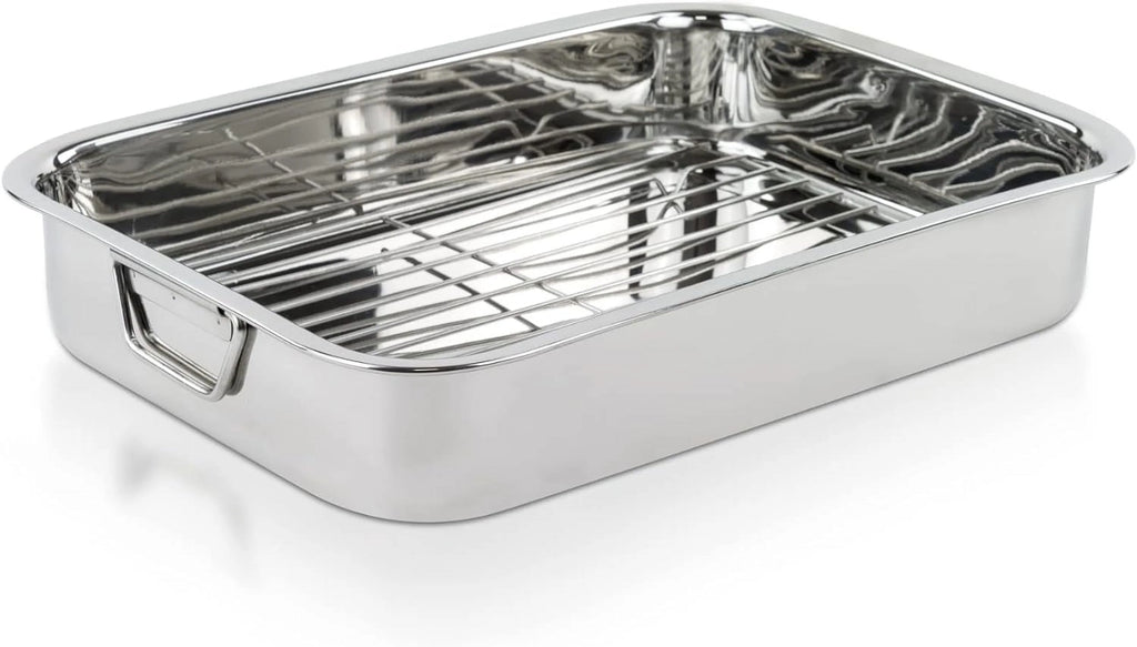 16" Rectangular Stainless Steel Baking Tray O281410