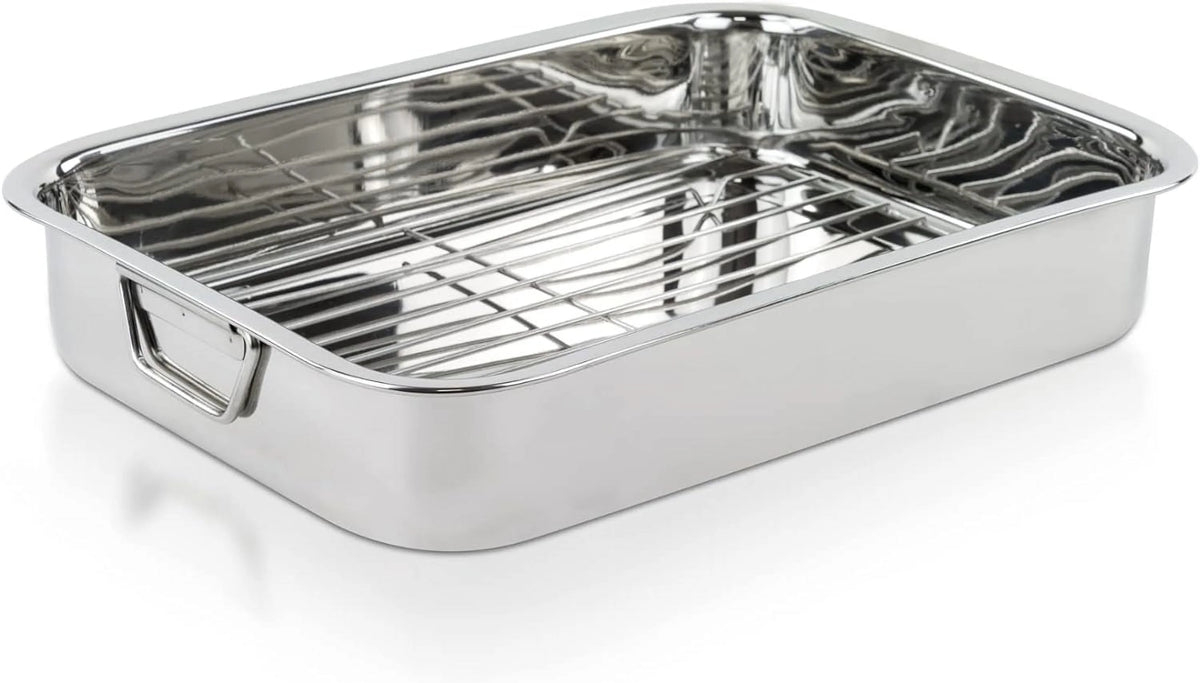 16" Rectangular Stainless Steel Baking Tray O281410