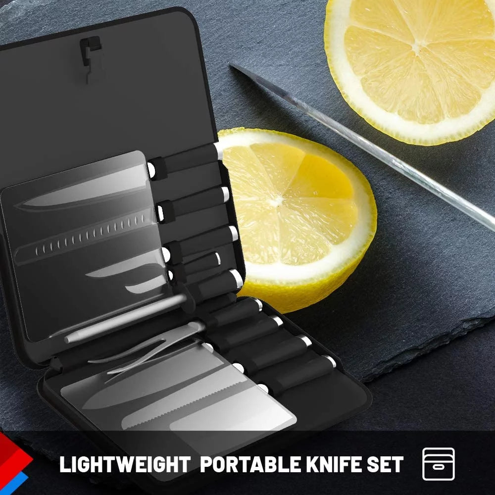 Stainless Steel Knife Set, 9 Pcs B941