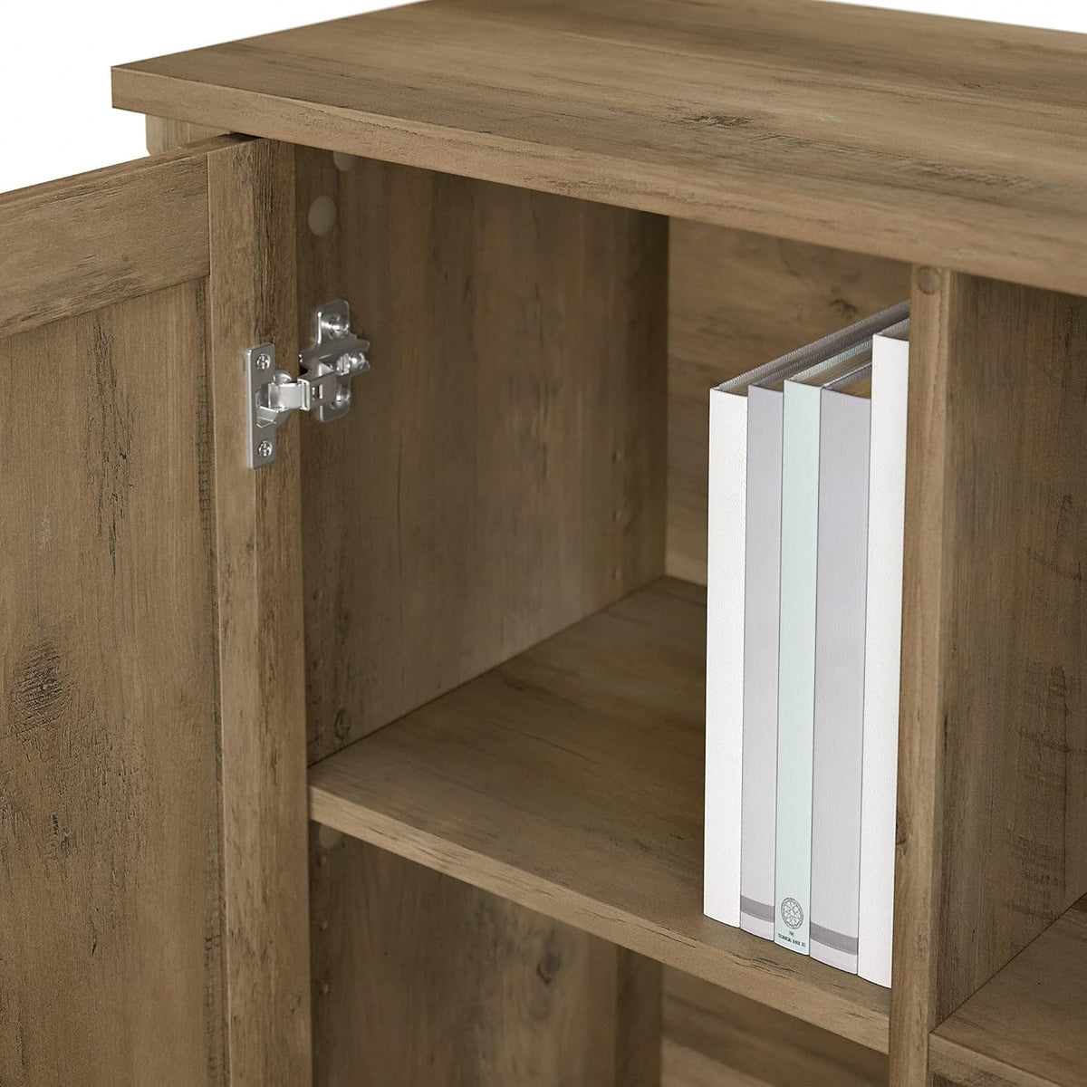Reclaimed Pine Accent Storage Cabinet with Doors V691743
