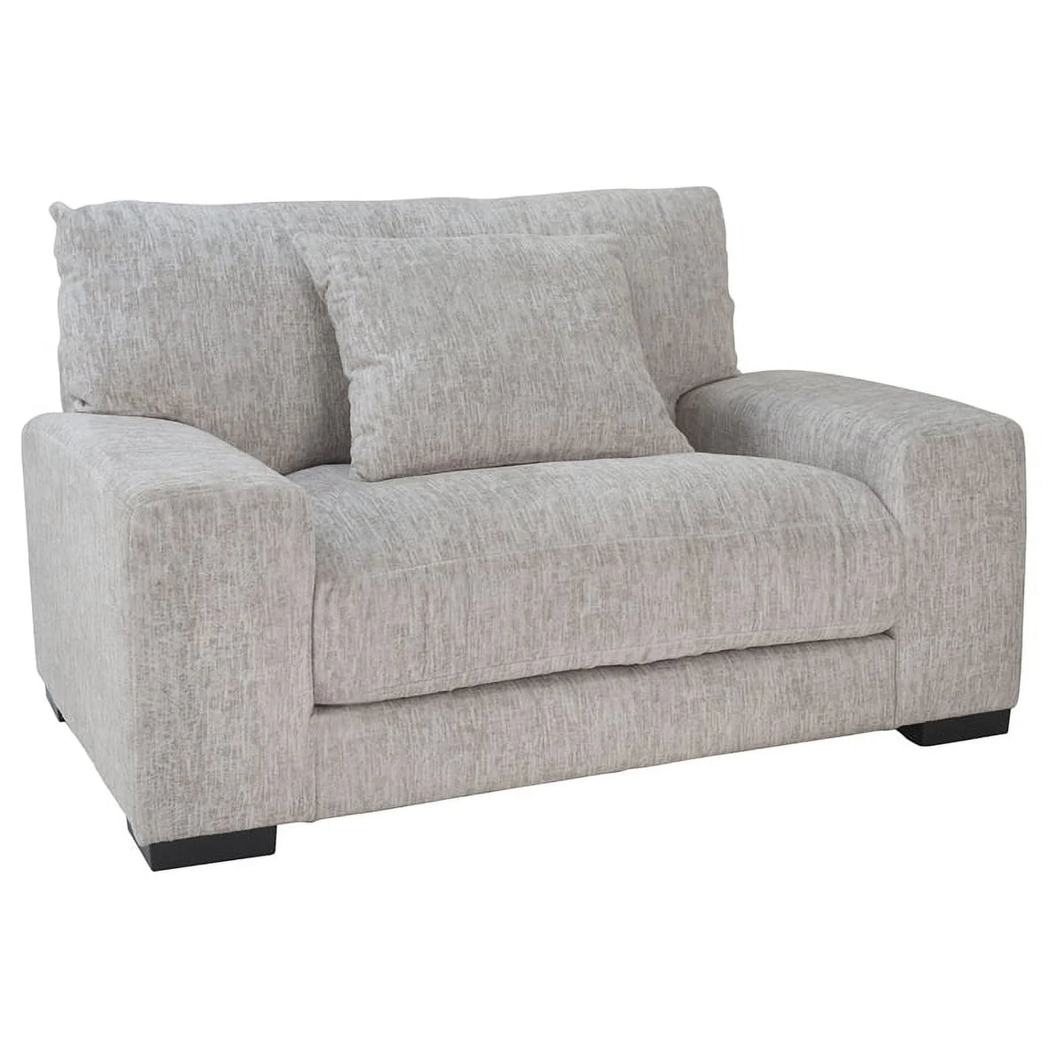 Cream Microfiber Chair H627863