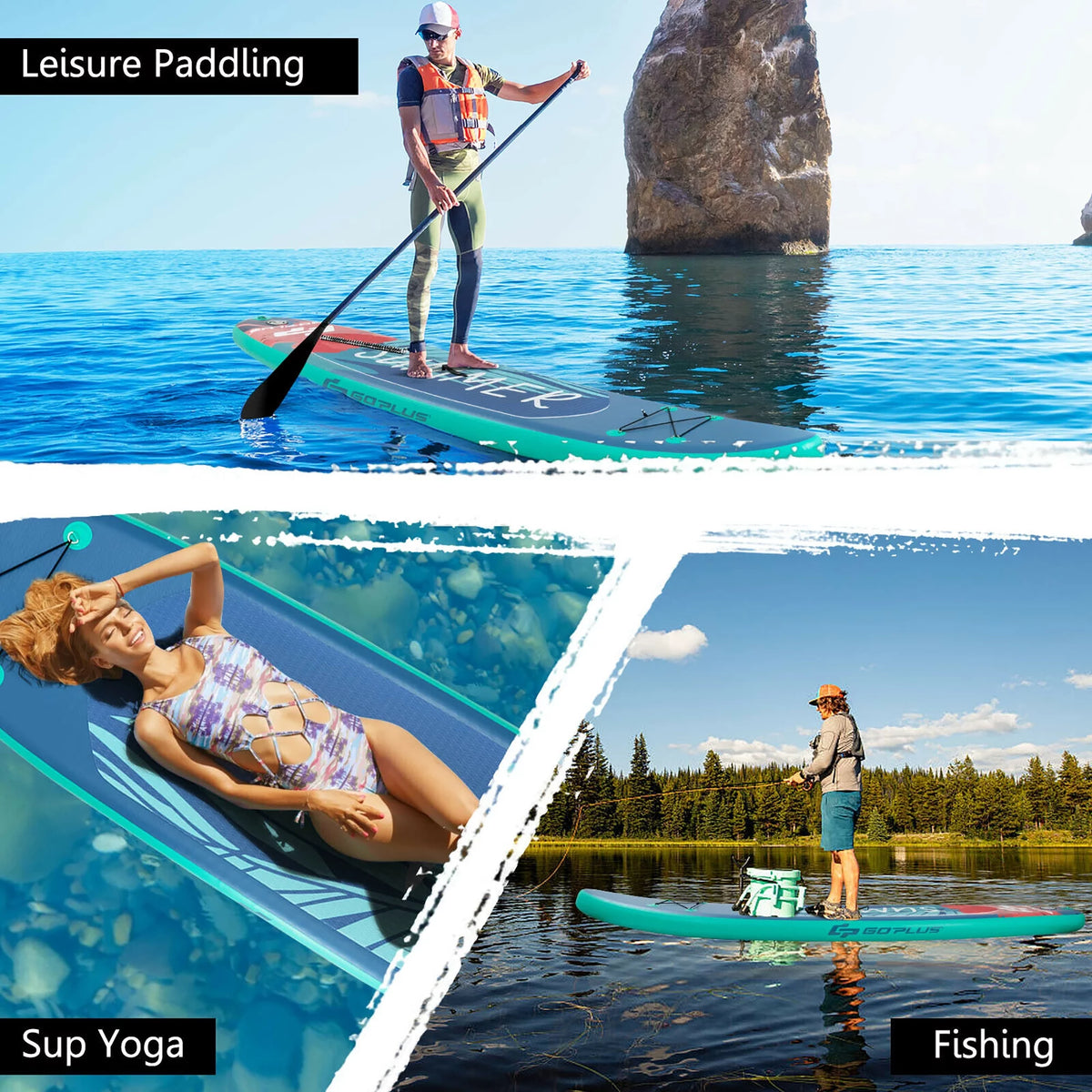 10.5ft Inflatable Stand Up Paddle Board F2739