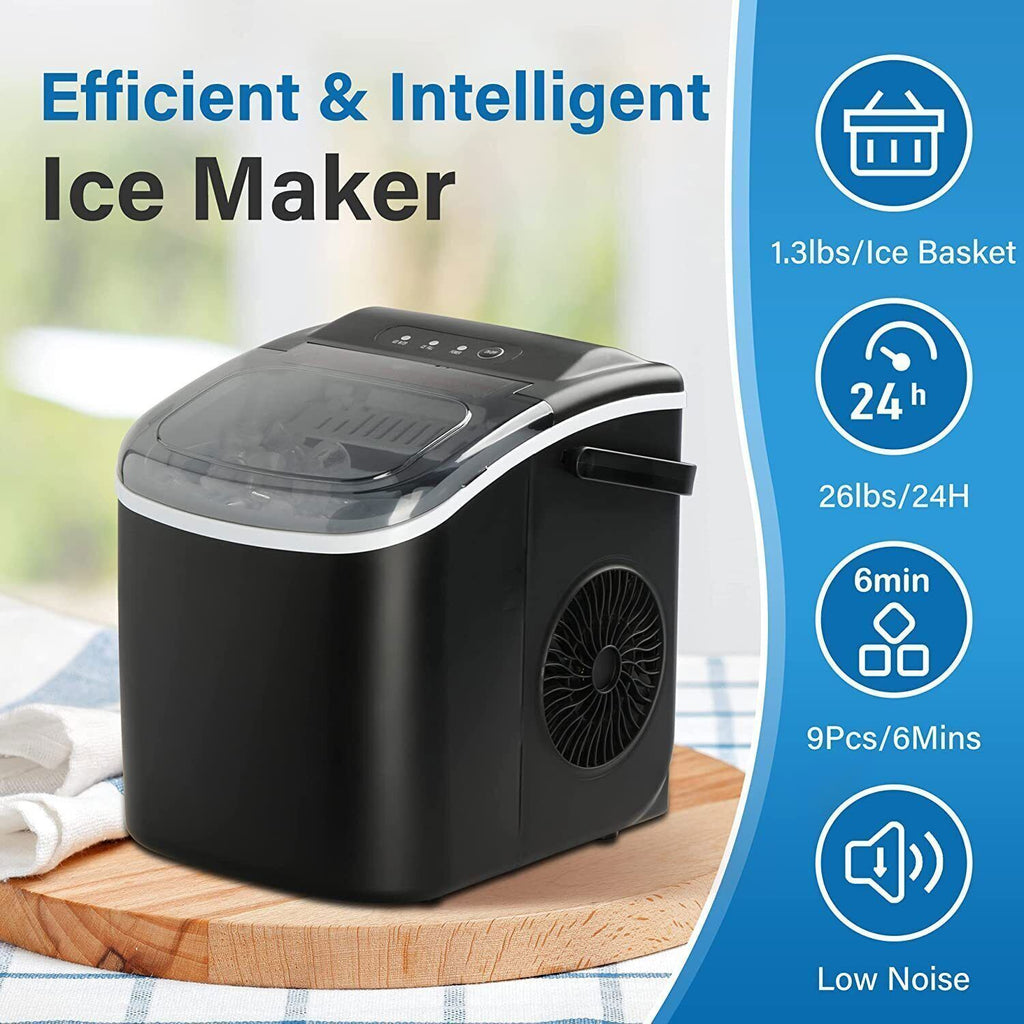 Compact Self-Cleaning Ice Maker A146466