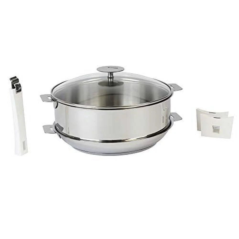 White 6 Pc Cookware Set H12248