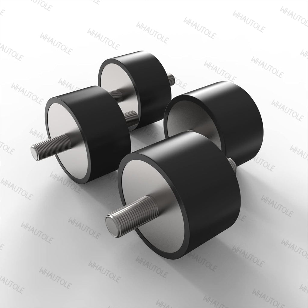 Engine Rubber Motor Mount Kit, Front and Rear Mounts, Pack of 2 H91102