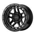 Satin Black 17x8.5 18mm 6x120 Wheel R4776
