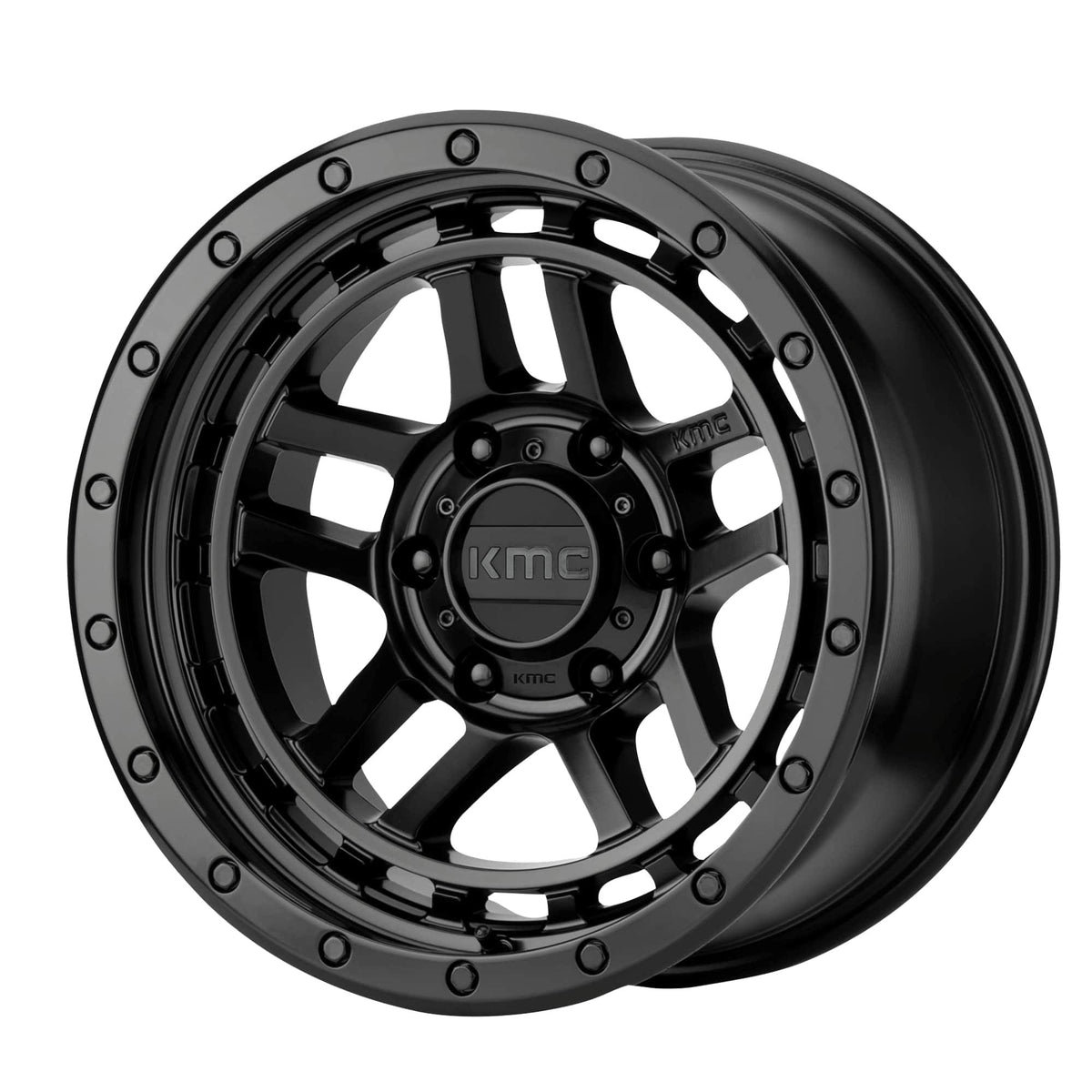 Satin Black 17x8.5 18mm 6x120 Wheel R4776