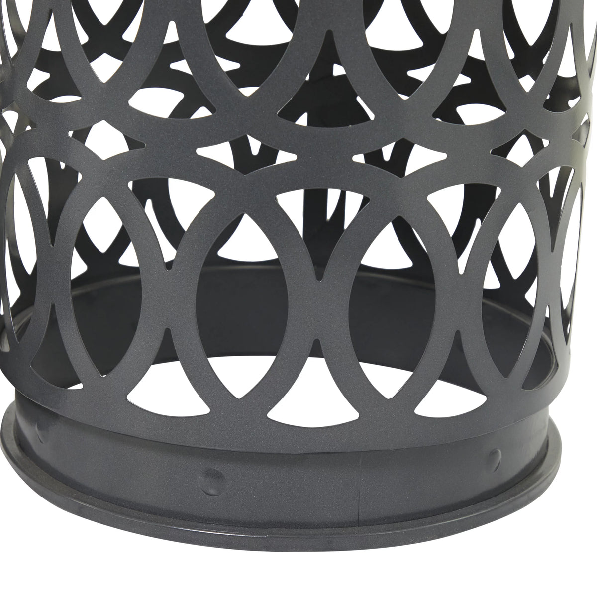 16" x 23" Multi Colored Metal Nesting Accent Table, 3-Pieces R1219