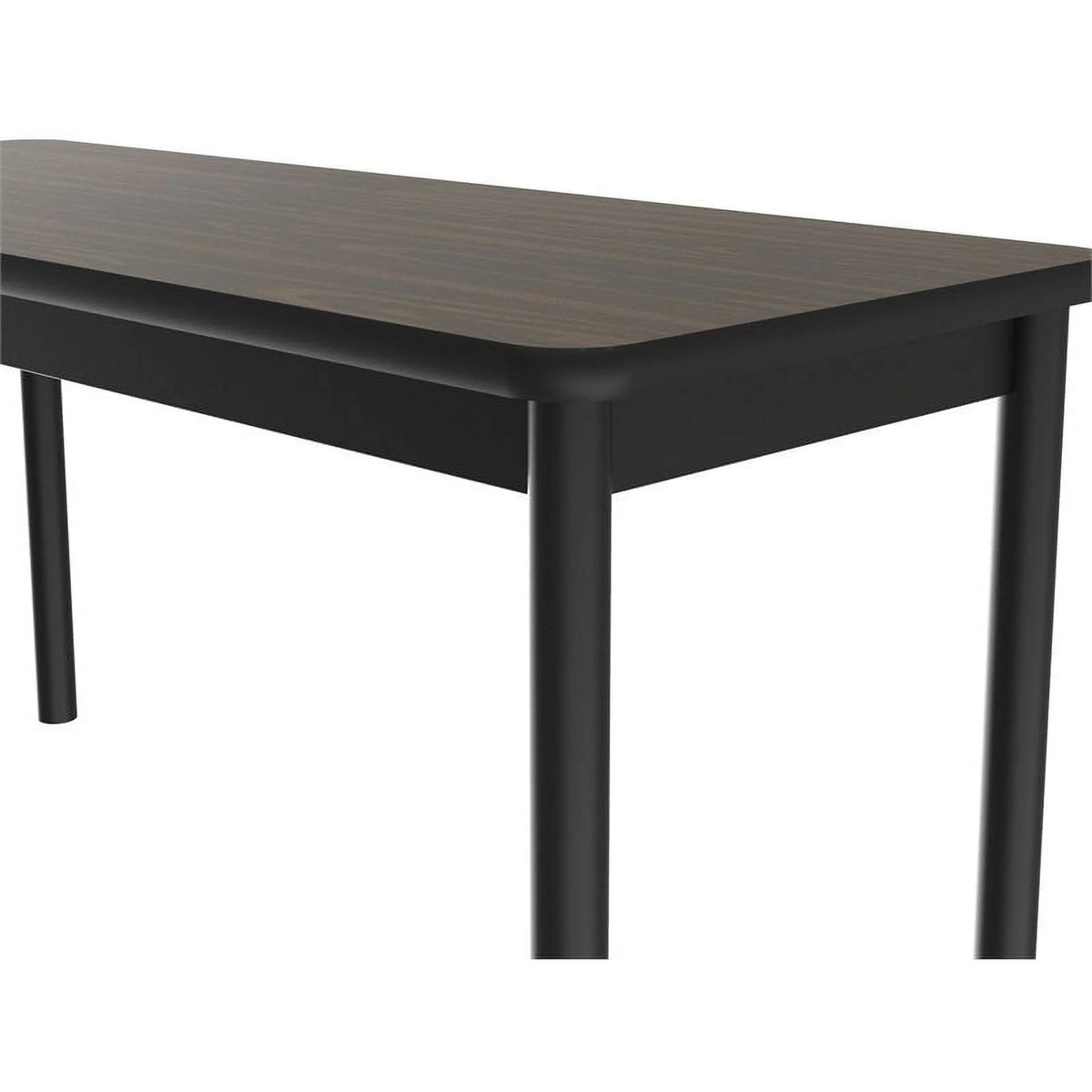 Steel Metal & Wood Library Table E53854