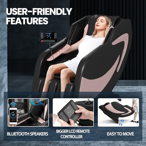Full Body Zero Gravity Shiatsu Massage Recliner with Heat and Airbags X376405