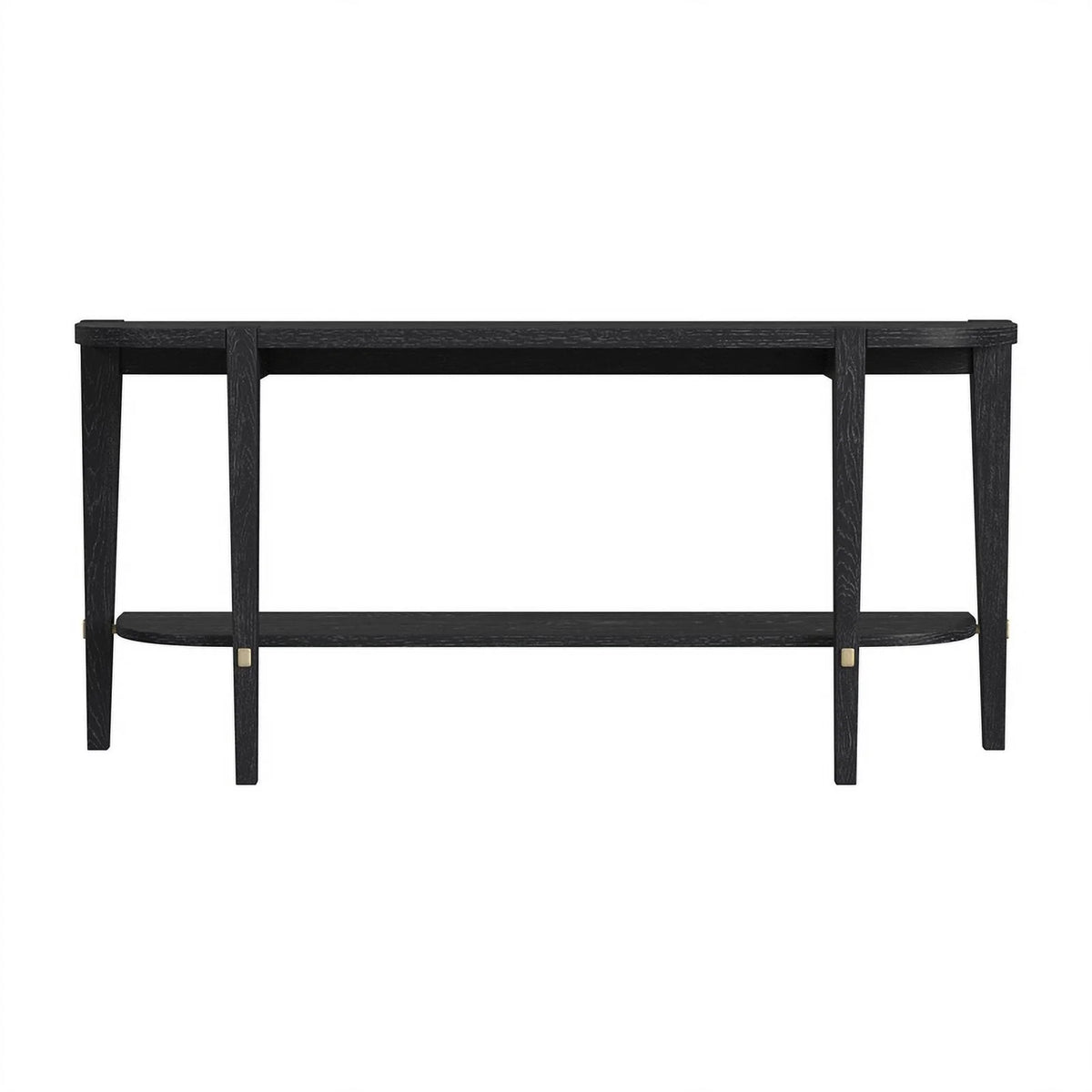 Black Wood Console Table P46219