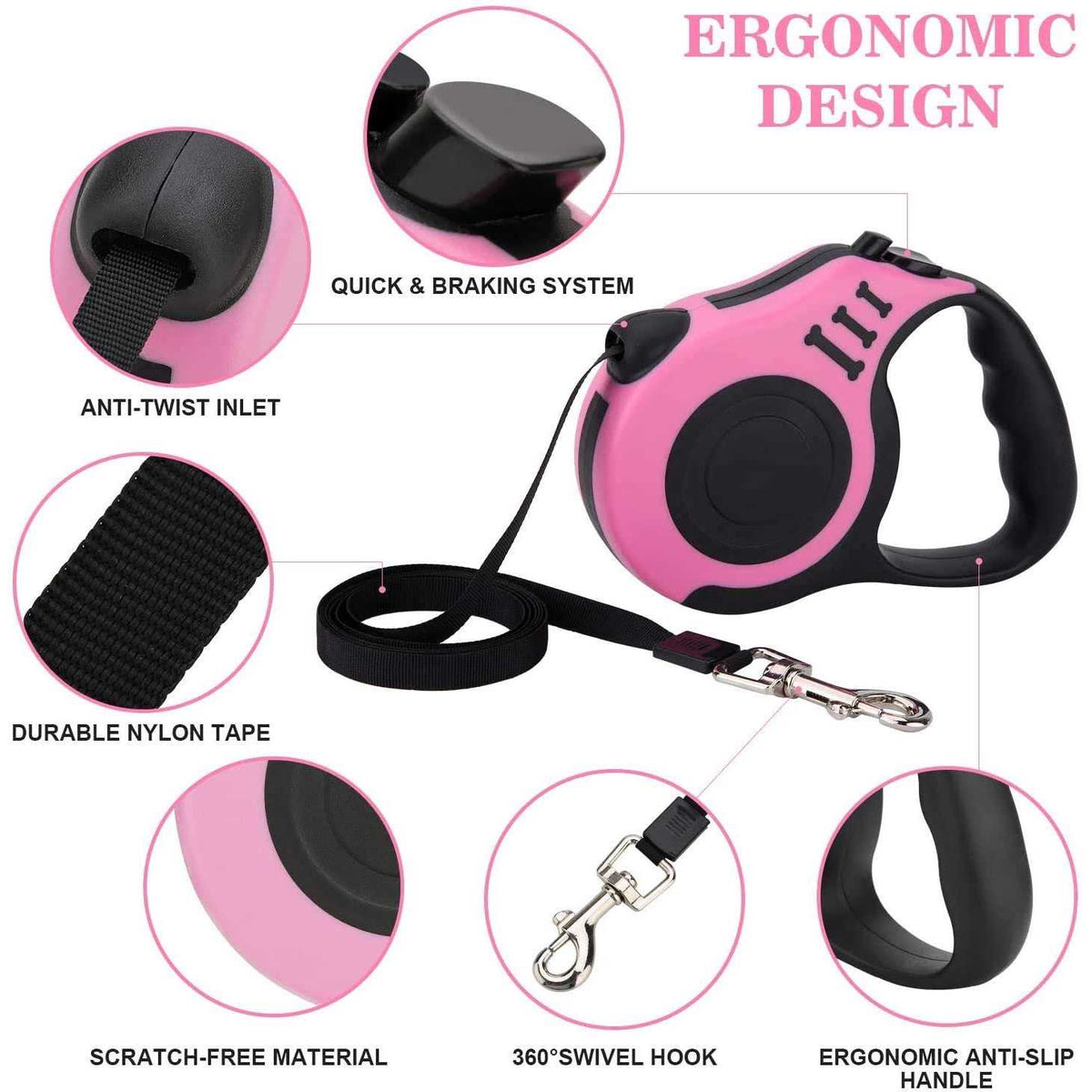 Retractable Dog Leash Z207