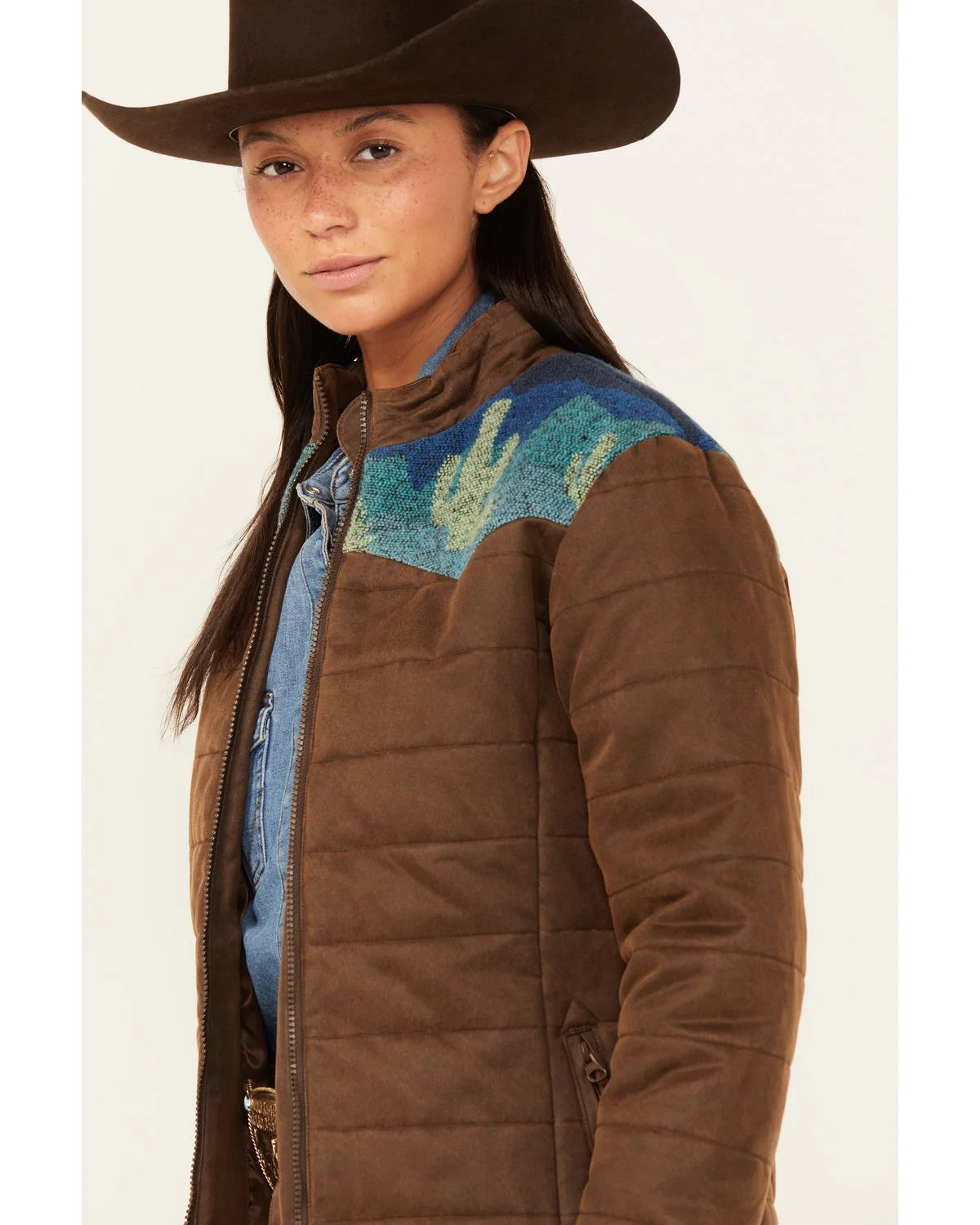 Brown X-Large Puffer Jacket Z54634
