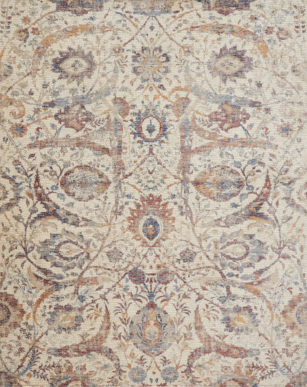Ivory Multi Rug 6'7 x 9'4 E566434