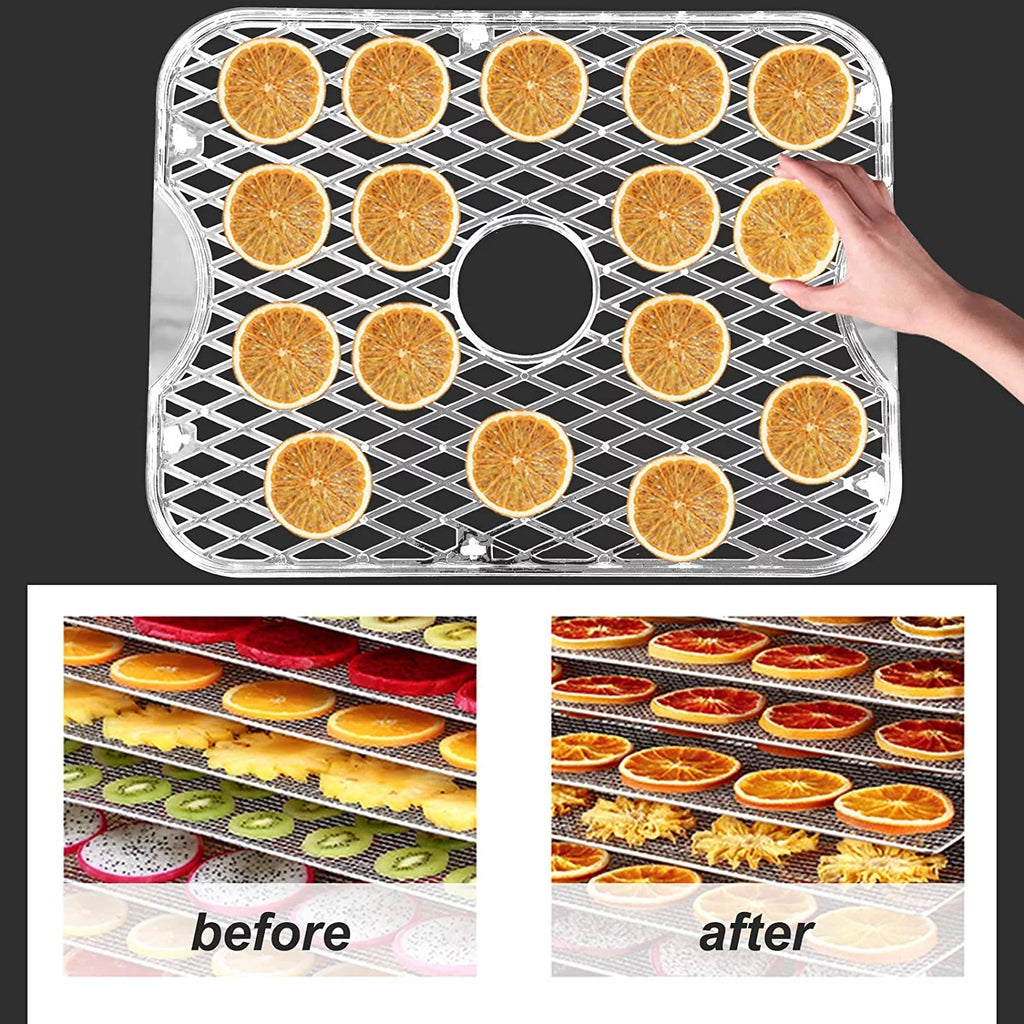 Electric Food Dehydrator with Adjustable Thermostat, 5-Tray R584366