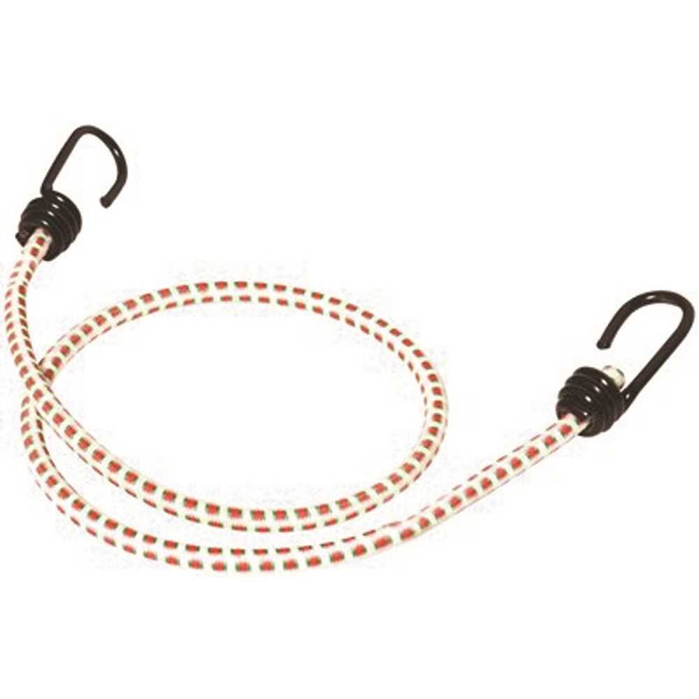 8mm Bungee Cord with Hardened Wire Hook Pack of 25 W950