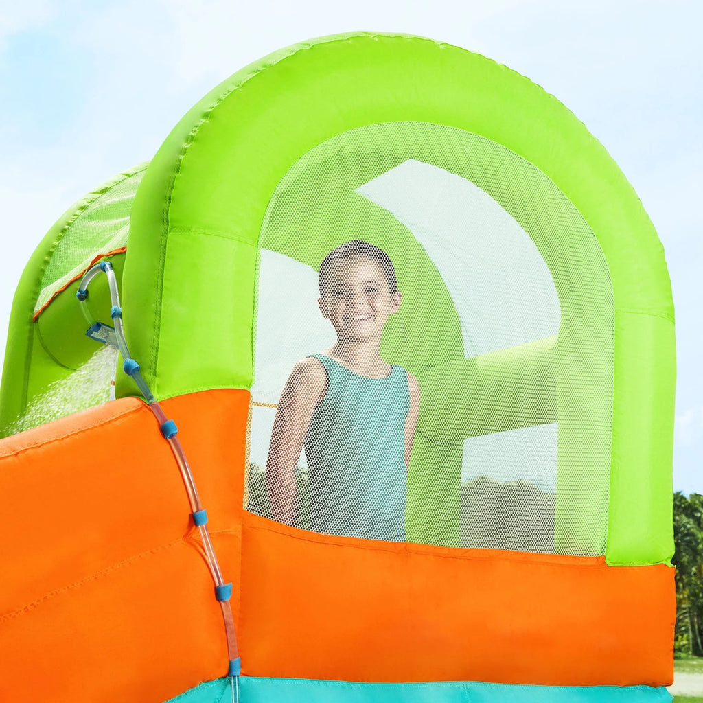 Kids Outdoor Inflatable Water Park with Water Cannon M763176